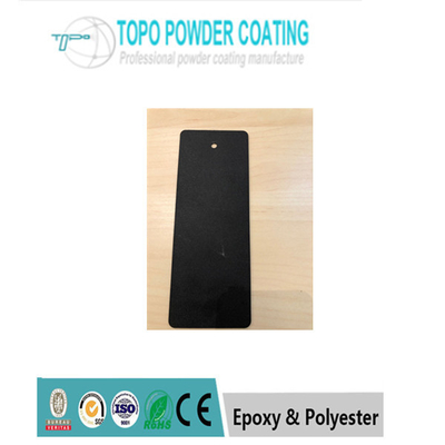 Poliéster termofixo RAL9005 comercial Sandy Powder Coating Black Color