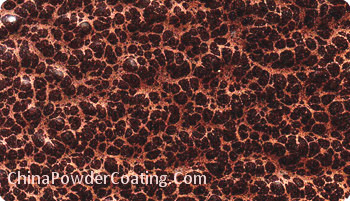 Martelo de cobre Tone Texture Polyester Powder Coating TGIC antigo livre